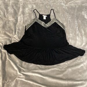 Cute casual spaghetti strap top